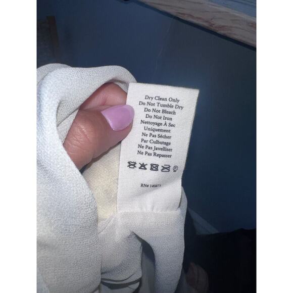 LoveShackFancy Yellow Ruffle Mini Gold Star Skirt Size Small Womens tiered skirt - Picture 7 of 7